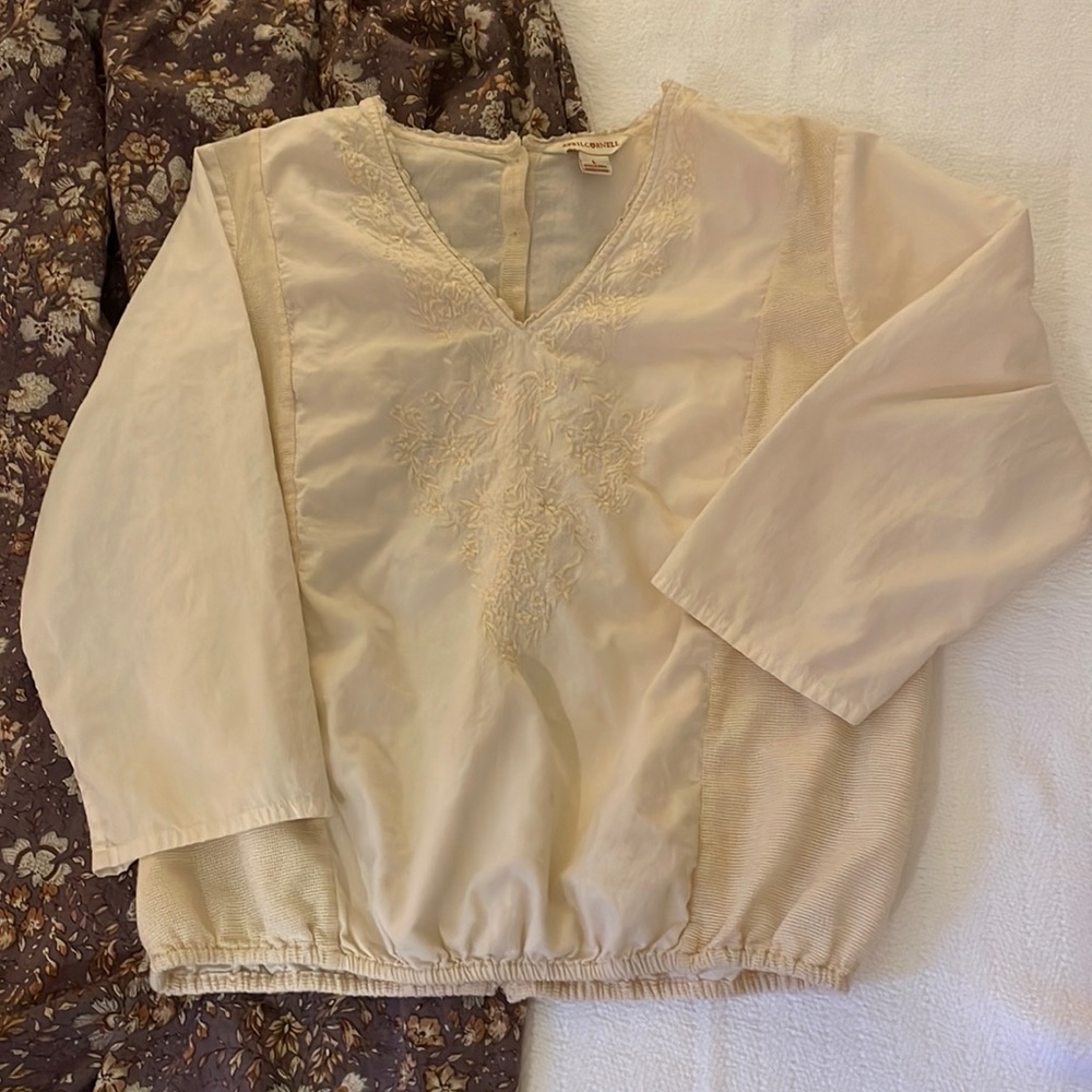 April Cornell blouse L
